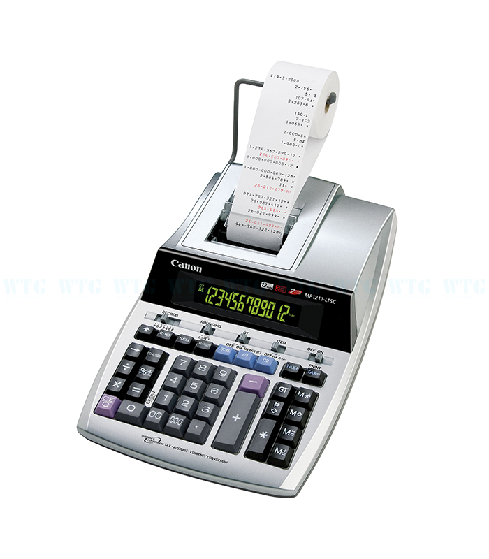 เครื่องคิดเลขพิมพ์กระดาษ CANON MP-1211-LTSC