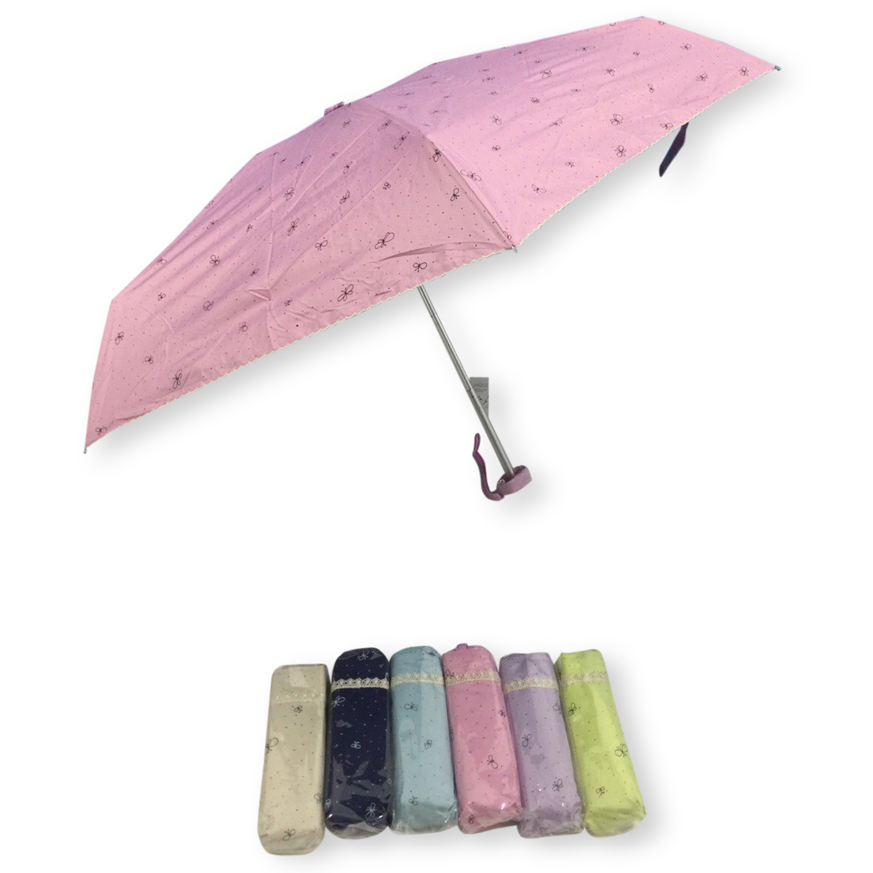 ร่มGBU5ตอนรหัส GM292ยูวีสีดำ