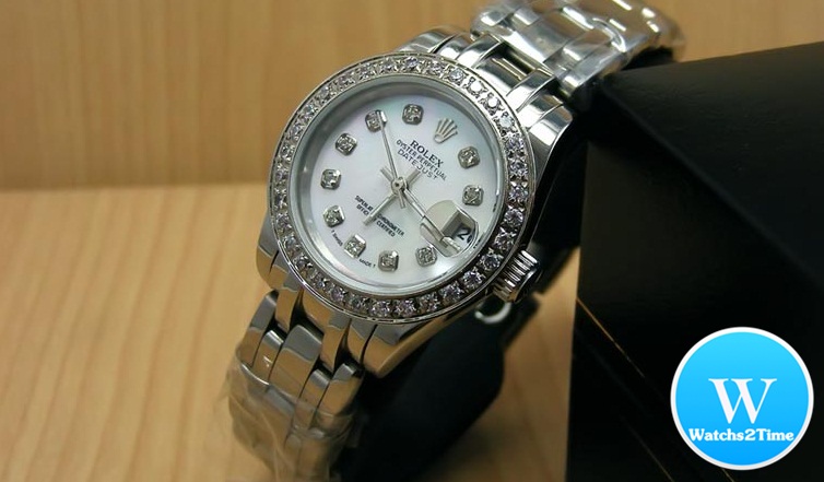 นาฬิกา Rolex Lady Datejust Pearlmaster and Diamond 29 mm.