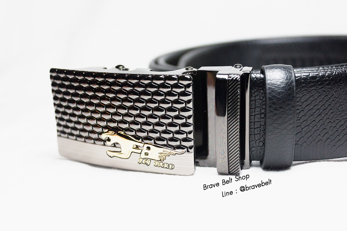 เข็มขัดใส่ทำงานออฟฟิต หัว jaguar สวย