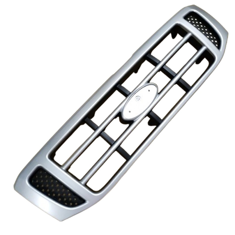 หน้ากระจัง FORD RANGER(ฟอร์ด เรนเจอร์) โฉมที่2 สีเทา ไม่มีโลโก้ ปี2003-2005 (รหัส:RANGER'02 เทา)