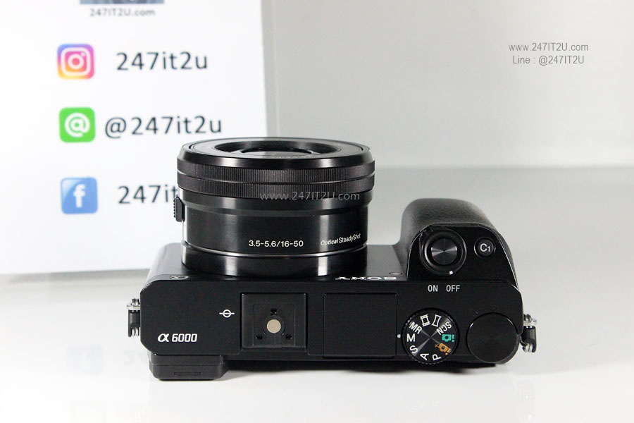 กล้อง Sony A6000 พร้อมเลนส์16-50mm สีดำ