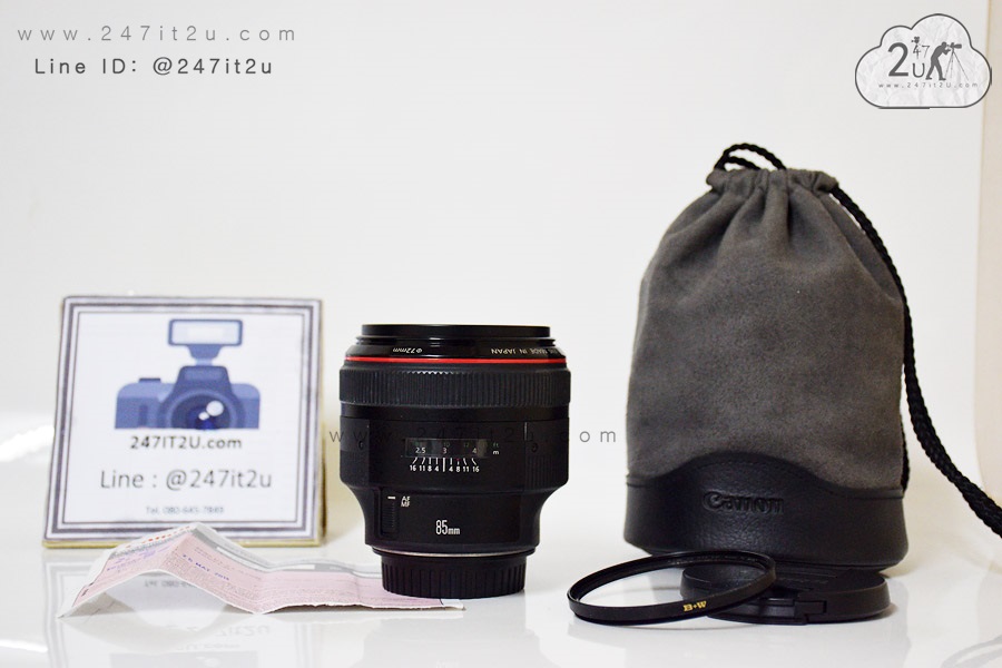 เลนส์ Canon 85mm f1.2 L II USM รหัส UC