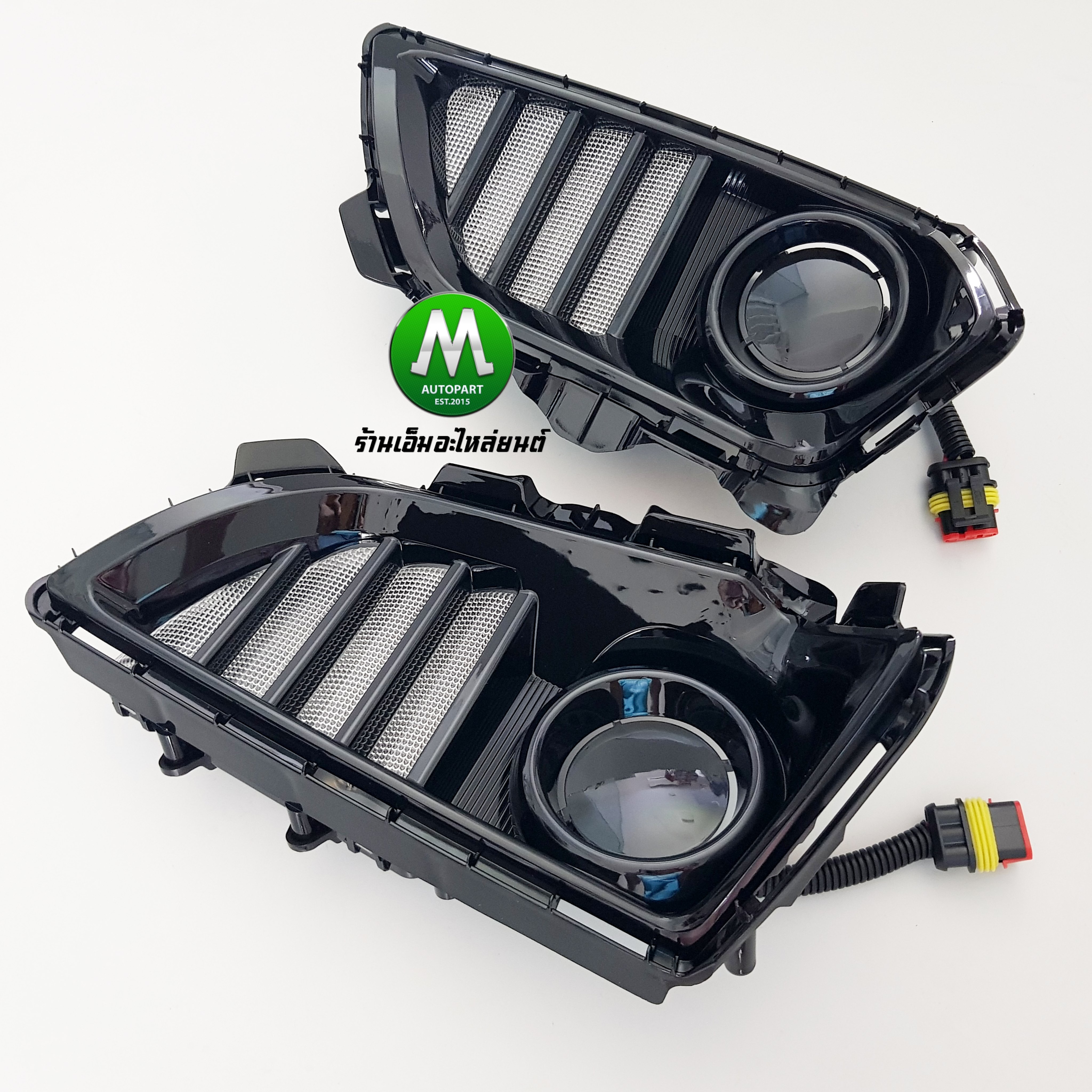 ไฟตัดหมอกยาริสเอทีฟ โคมธรรมดา ฝาครอบ LED DAYLIGHT TOYOTA YARIS ATIV 2022 2023 มีไฟเลี้ยวในตัว รับประกัน 1 เดือน