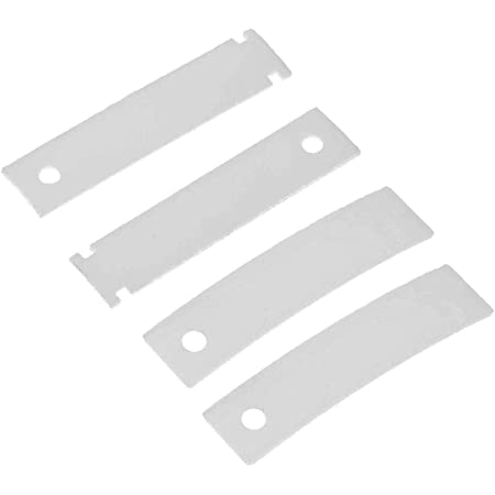 ชุดแผ่นสไลด์ Drum Bearing Slide สำหรับเครื่องอบผ้า GE (4ชิ้น ตามรูป)