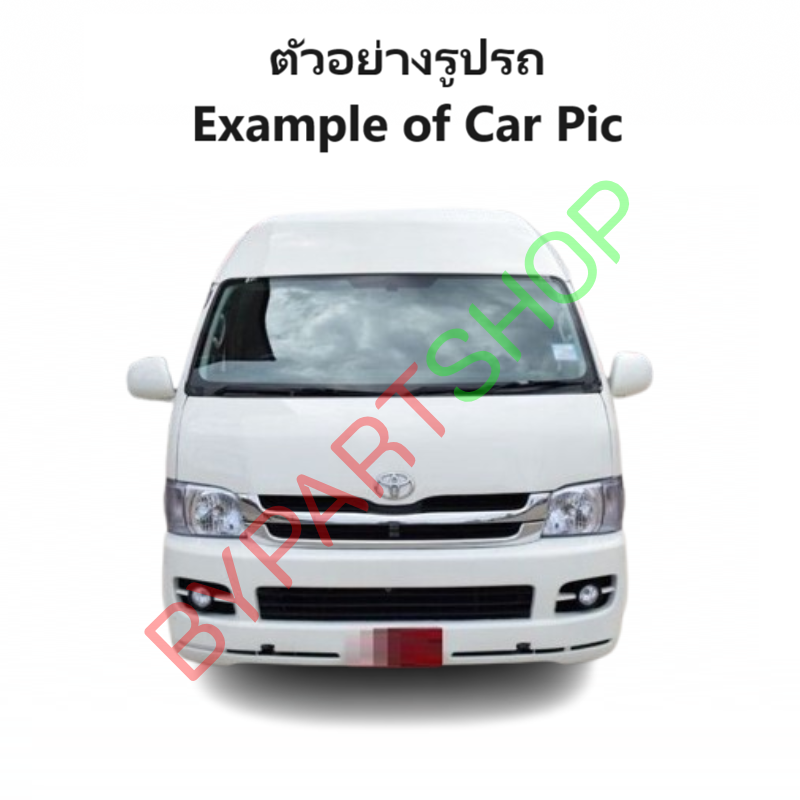 หม้อน้ำ TOYOTA COMMUTER(คอมมูเตอร์) 4ท่อ เครื่องดีเซล หนาพิเศษ 32มิล ปี2005-2009 เกียรออโต้ (อลูมิเนียมทั้งใบ) ประกัน 6เดือน