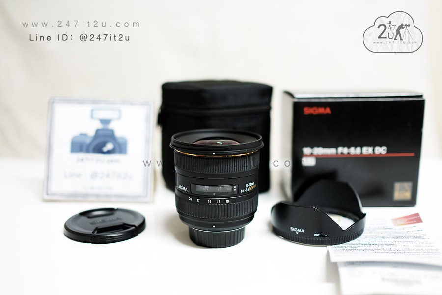เลนส์ Sigma 10-20mm f4-5.6 is DX-DC for nikon