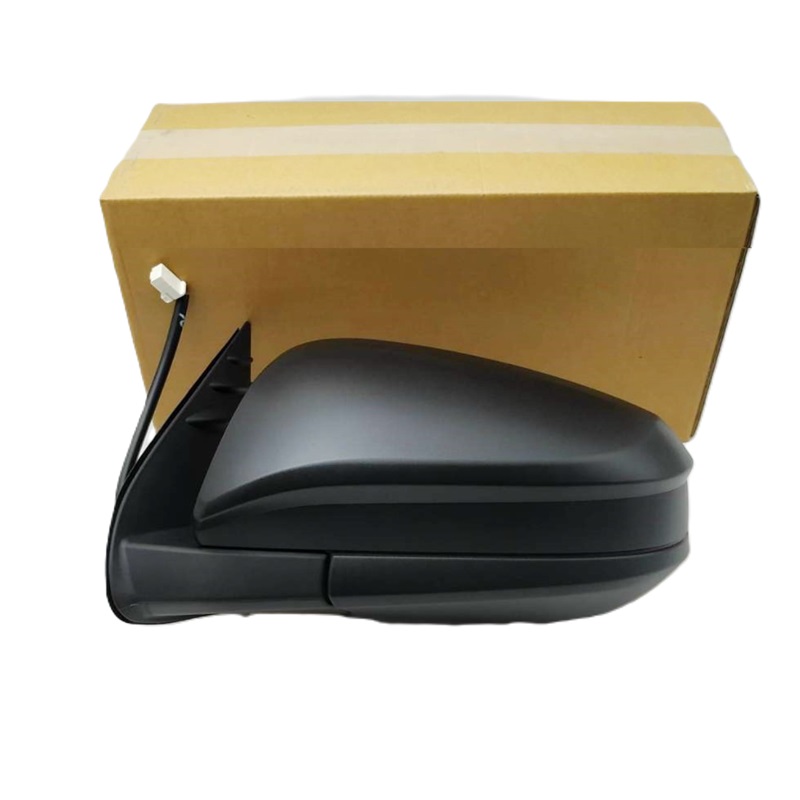 กระจกมองข้าง TOYOTA REVO(รีโว่) รุ่บปรับเลนส์ไฟฟ้า 3สาย พับมือ สีดำ ปี2015-2024 -ราคาต่อข้าง-