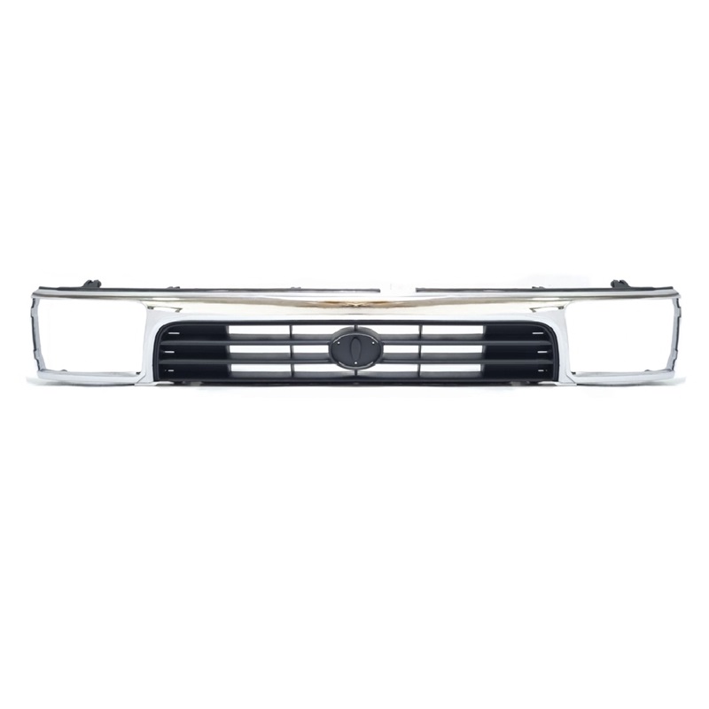 หน้ากระจัง TOYOTA MTX PLUS(ไมร์ตี้เอ็กซ์ พลัส) โฉมไฟตาเต็ม ชุบโครเมียม ไม่มีโลโก้ ปี1996-1997 (รหัส:MTX'96/SURF)