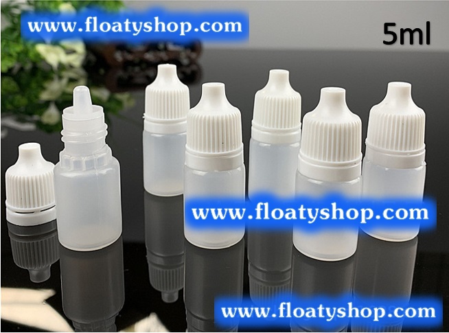 5ml PEขวดยาหยอดตาขาวขุ่น