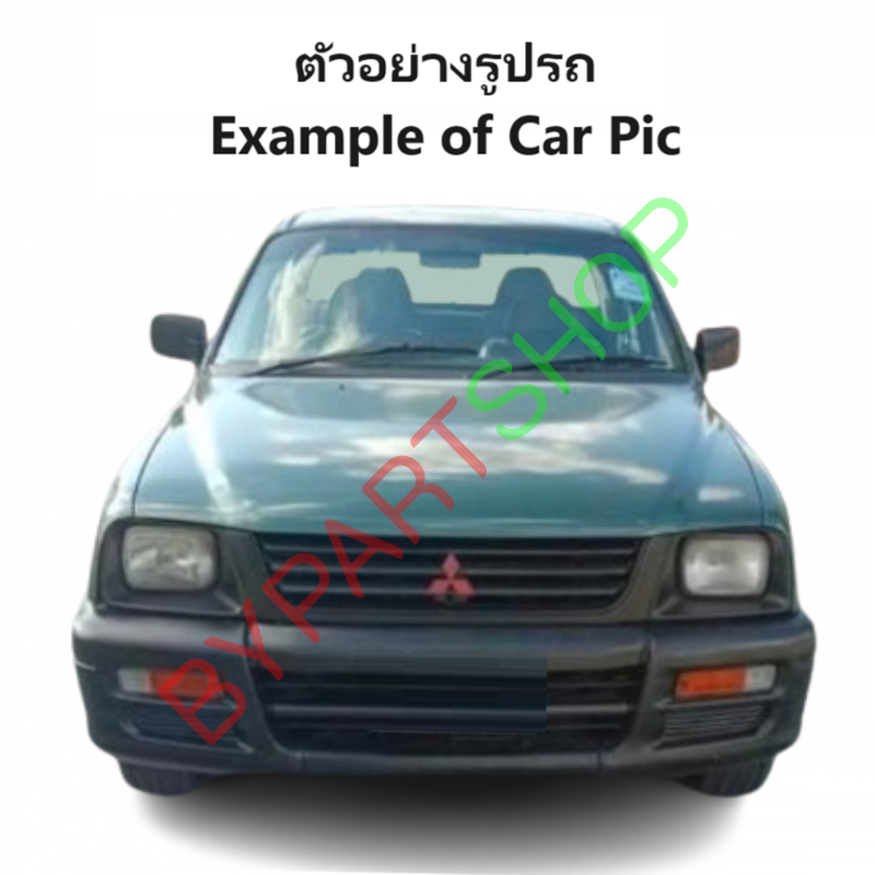 หน้ากระจัง MITSUBISHI STRADA(สตราด้า) รุ่นแรก โฉมไฟตาเล็ก สีดำ ไม่มีโลโก้ ปี1995-1998 (รหัส:STD'95 ดำ)