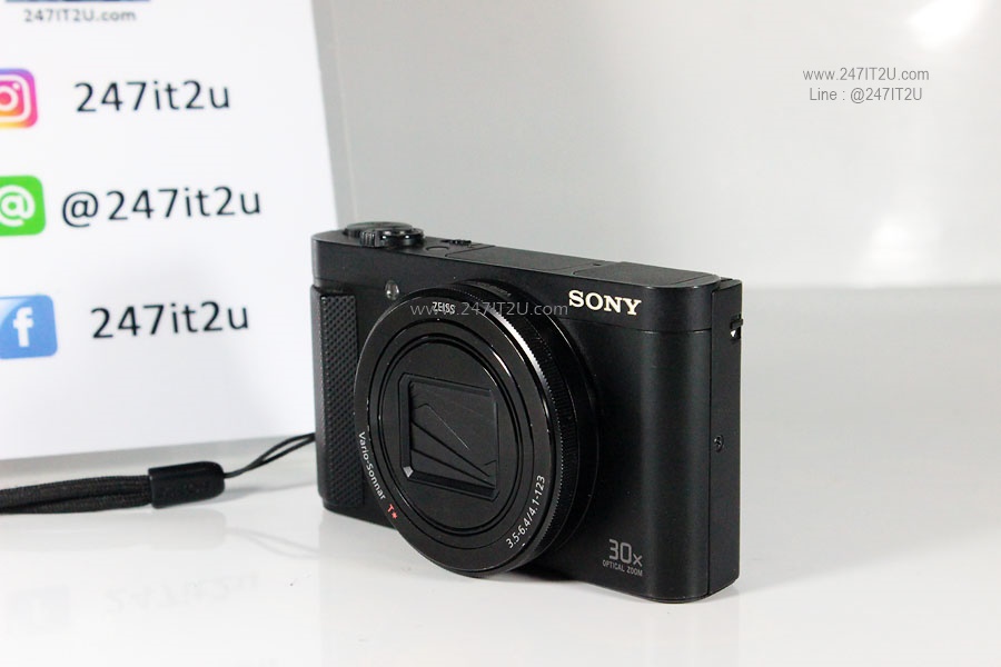 Sony คอมแพค HX90V เลนส์ ZEISS Vario-Sonnar T* f=4.1-123 mm พร้อมซูมออปติคอล 30x