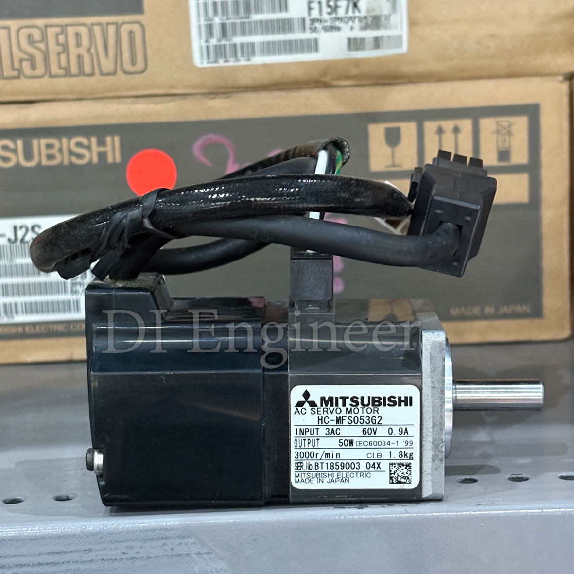 Mitsubishi Servo Motor HC-MFS053G2 50W (Secondhand)