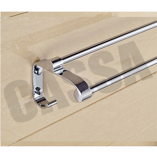 CASSA ราวแขวนผ้าขนหนูแบบราวคู่ สแตนเลส304 ติดผนังในห้องน้ำ รุ่น SUS304-CL10