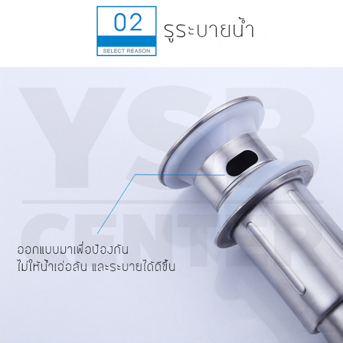 CASSA เซ็ตท่อน้ำทิ้ง ตะแกรง ท่อน้ำทิ้งในห้องน้ำ สแตนเลส 304 กันกลิ่น กันแมลง สำหรับห้องน้ำ ห้องอาบน้ำ ทรงกลมสูง รุ่น C1M017-SUS0351