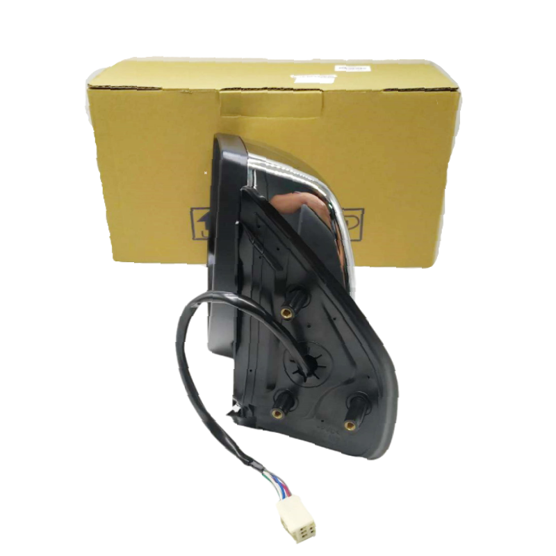 กระจกมองข้าง FORD RANGER(ฟอร์ด เรนเจอร์)/DURATORQ(ดูราทอร์ค) รุ่นปรับ+พับไฟฟ้า 5สาย ชุบโครเมียม ปี2006-2009 -ราคาต่อข้าง-