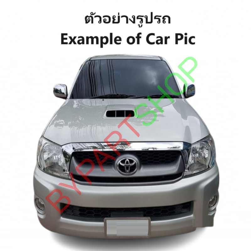 กันชนท้าย TOYOTA VIGO(วีโก้) Gen1,2 / VIGO CHAMP(วีโก้ แชมป์) ทรงห้าง ชุบโครเมียม ปี2004-2014 (ครบชุด) (AC-440, KV-107)