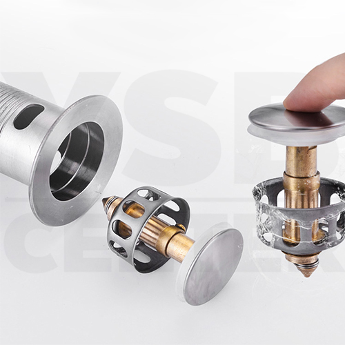 สะดืออ่าง สะดืออ่างล้างหน้า สะดืออ่างล้างจาน แบบกด อุปกรณ์ในห้องน้ำ สแตนเลส304