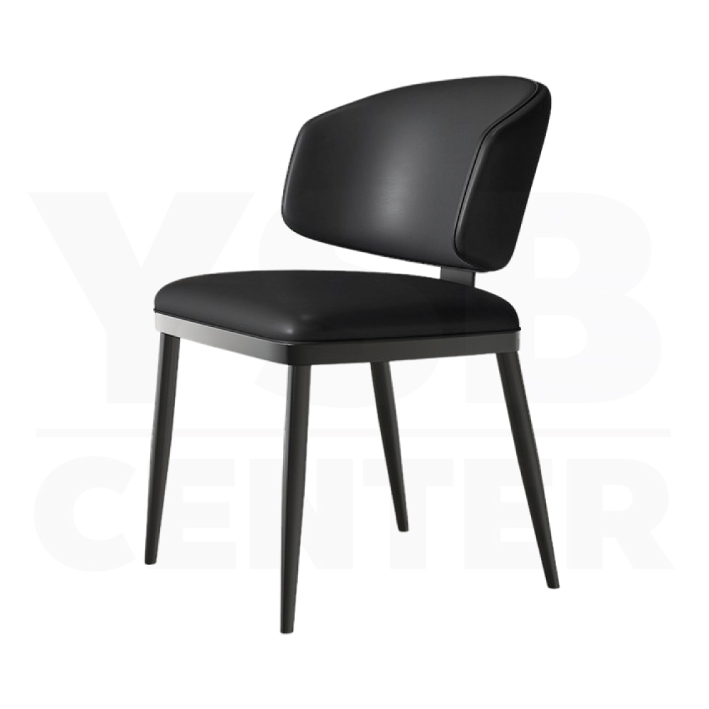 เก้าอี้ เบาะหนัง PU โครงสร้างเหล็กชุบสี YL0486 - YL0488