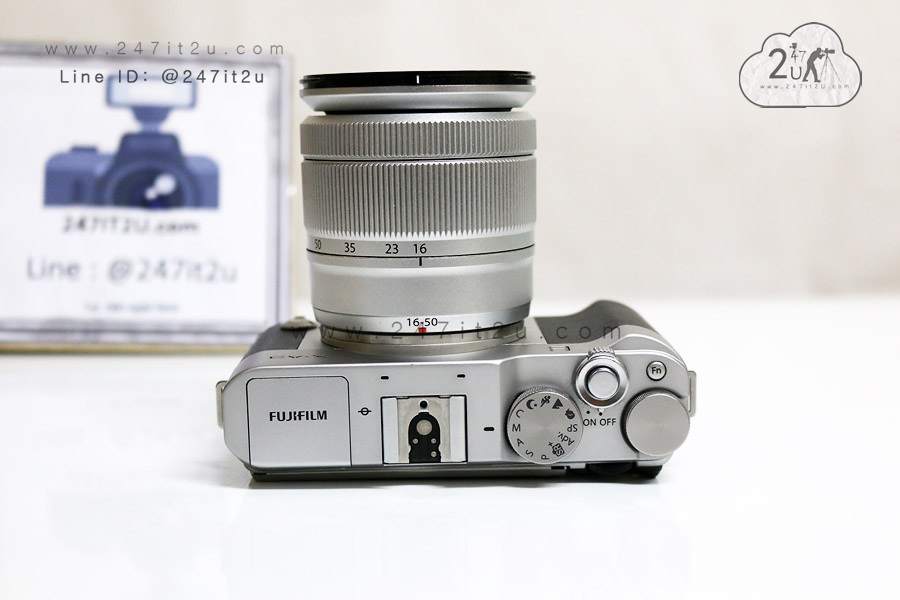 Fujifilm X-A3 พร้อมเลนส์ 16-50mm f3.5-5.6 สี silver