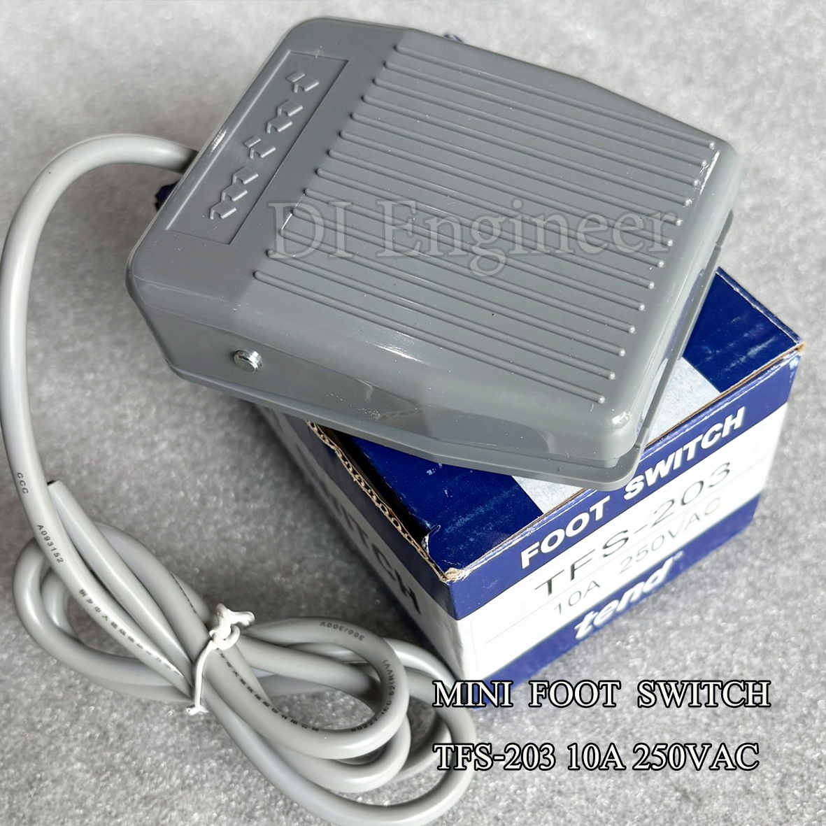 Tend Foot Switch TFS-203 10A 250VAC