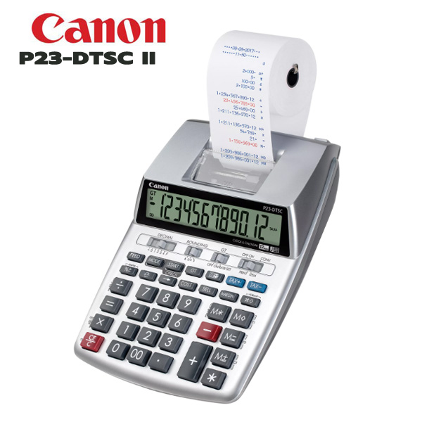 เครื่องคิดเลขพิมพ์กระดาษ CANON P23- DTSC II