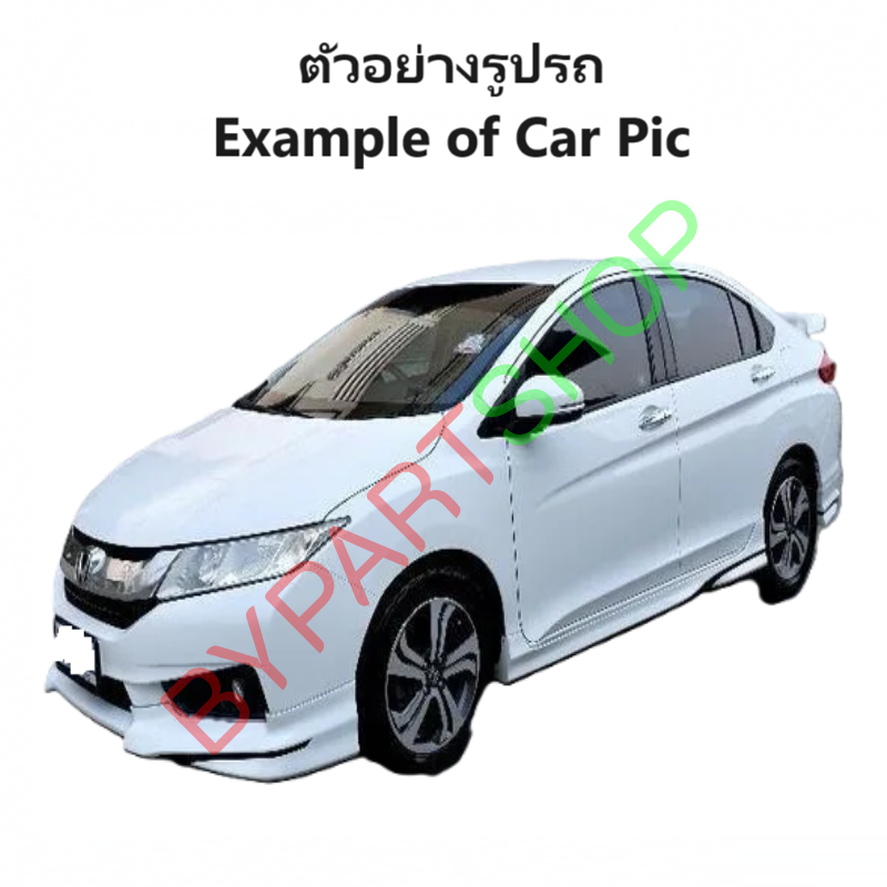 ไฟตัดหมอก/ไฟสปอร์ตไลท์ HONDA CITY(ซิตี้) ฝาครอบดำ โฉมปี2014-2017 (ครบชุด) (รับประกัน 6เดือน) (HD647B)