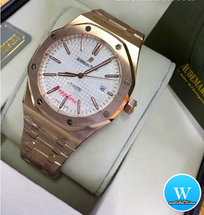 นาฬิกา Audemars Piguet Royal Oak 15400 แสตนเลสแท้ สี Gold