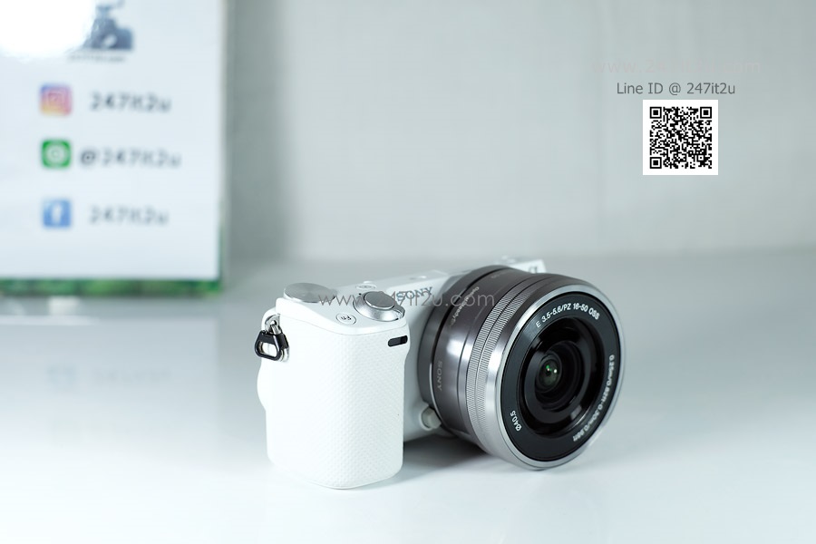 กล้อง Sony Nex-5R พร้อมเลนส์ 16-50mm สีขาว