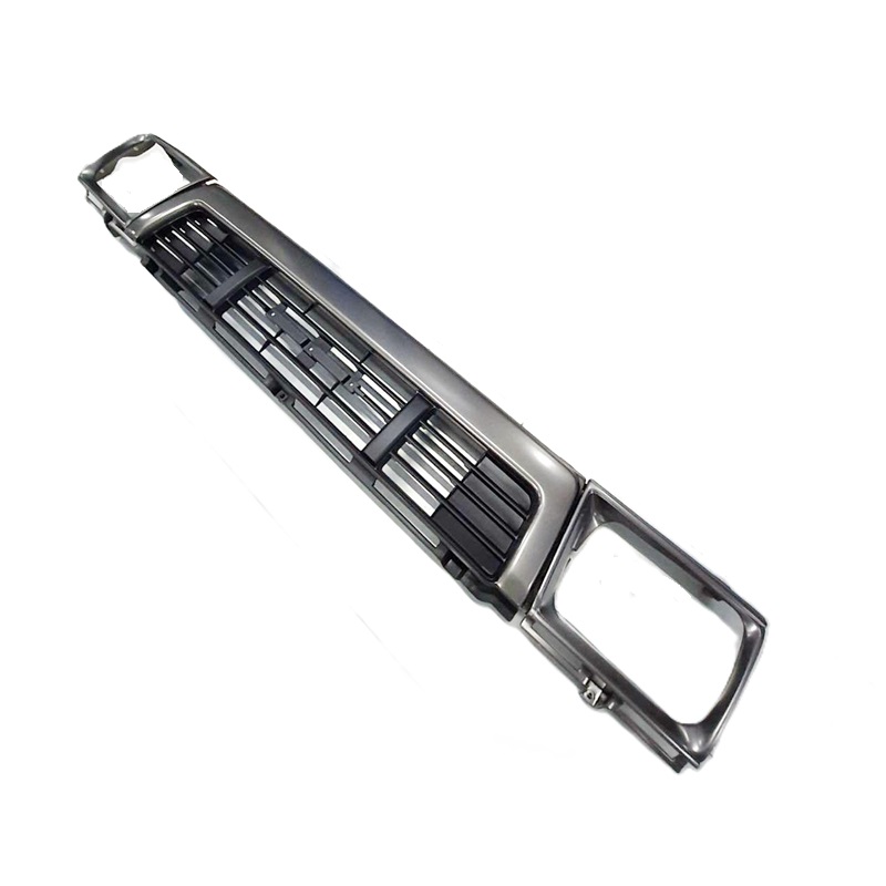 หน้ากระจัง TOYOTA MTX(ไมร์ตี้เอ็กซ์) LN106 4WD สีดำ(เทา)+ขอบไฟคู่ ไม่มีโลโก้ ปี1990-1994 (รหัส:MTX 4WD ดำ+ขอบคู่)