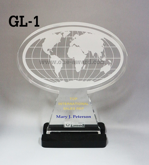 Code: GL-1 โล่อะคริลิค ความสูงตัวโล่ 8 -10 นิ้ว ความหนาอะคริลิค 15 มม. พร้อมเลเซอร์ข้อความและโลโก้ ลงสีได้ไม่เกิน 2 สี ***ราคาเริ่มต้นที่ 980 บาท (ความสูง 8 นิ้ว เมื่อสั่งสินค้า 5 ชิ้น ขึ้นไป)***