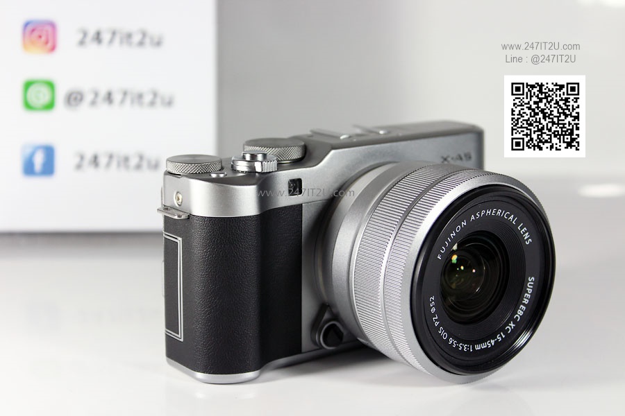 Fujifilm X-A5 + เลนส์ 15-45mm สี silver