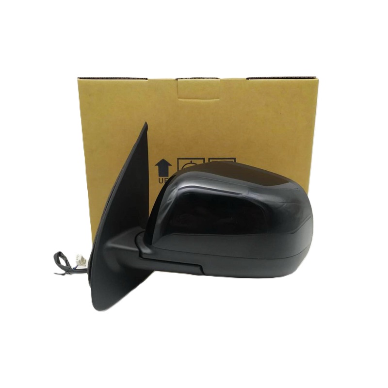 กระจกมองข้าง NISSAN MARCH(มาร์ช) รุ่นปรับไฟฟ้า 3สาย ฝาครอบสีดำ(งานไม่ทำสี) ปี2010-2021 -ราคาต่อข้าง-