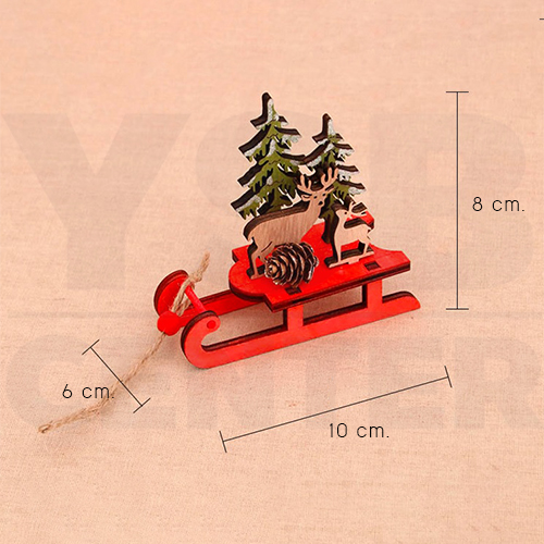 SET ของแต่งคริสต์มาส ของประดับวันคริสต์มาส ของแต่งบ้านสำหรับงานปาร์ตี้ เซท 3 ชิ้น รุ่น B1S010-S3