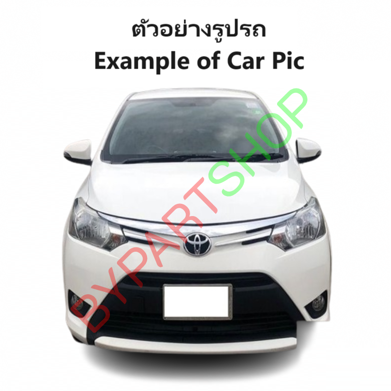 หน้ากระจัง TOYOTA VIOS(วีออส) Gen3 เส้นบน ชุบโครเมียม ปี2013-2016 (ทรงห้าง ไม่ใช่แบบกาว3M) (รหัส:VIOS13)