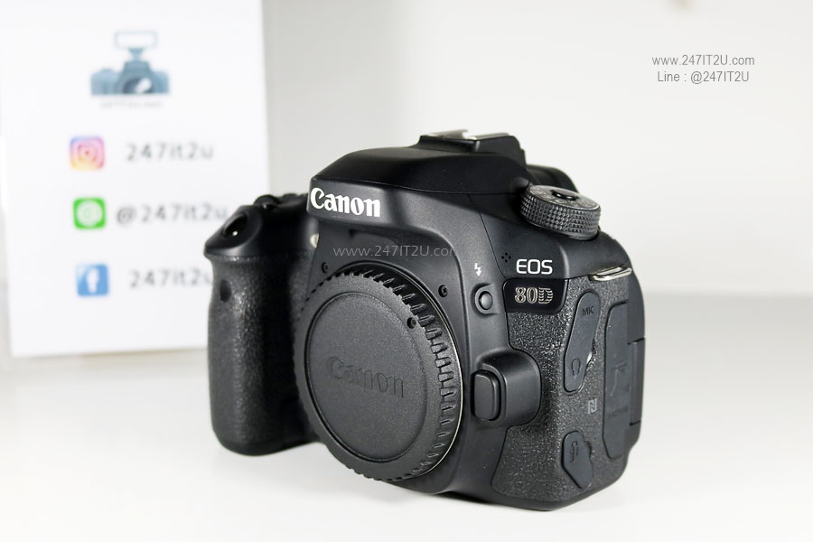 Canon Body 80D สภาพดี ยกกล่อง