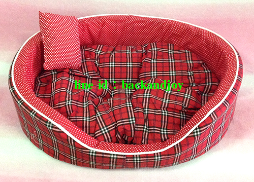 ที่นอนหมา ที่นอนแมว ที่นอนทรงอ่าง เบาะใยขอบหนา Size 2 (SBD-M3)