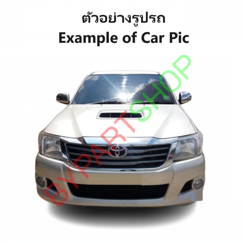 หม้อน้ำ TOYOTA VIGO CHAMP(วีโก้ แชมป์) เครื่องดีเซล 2.5-3.0cc ปี2011-2014 เกียรกระปุก (ประกัน 6เดือน) (VIG04-D-MT)