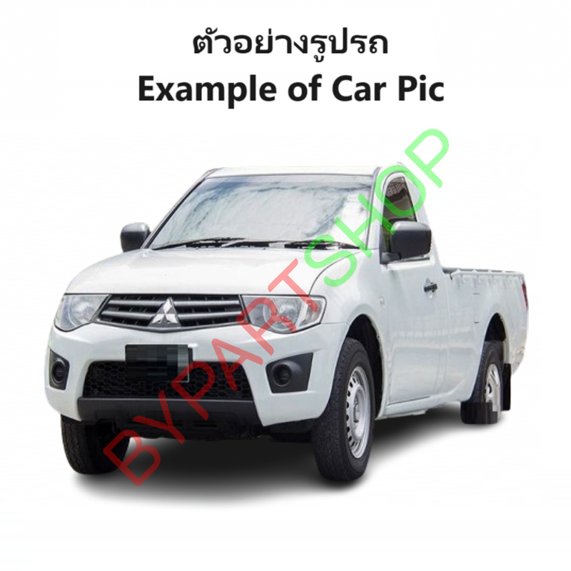 กระจกมองข้าง MITSUBISHI TRITON(ไทรทัน) รุ่นปรับไฟฟ้า 3สาย สีดำ(งานไม่ทำสี) ปี2005-2014 -ราคาต่อข้าง-