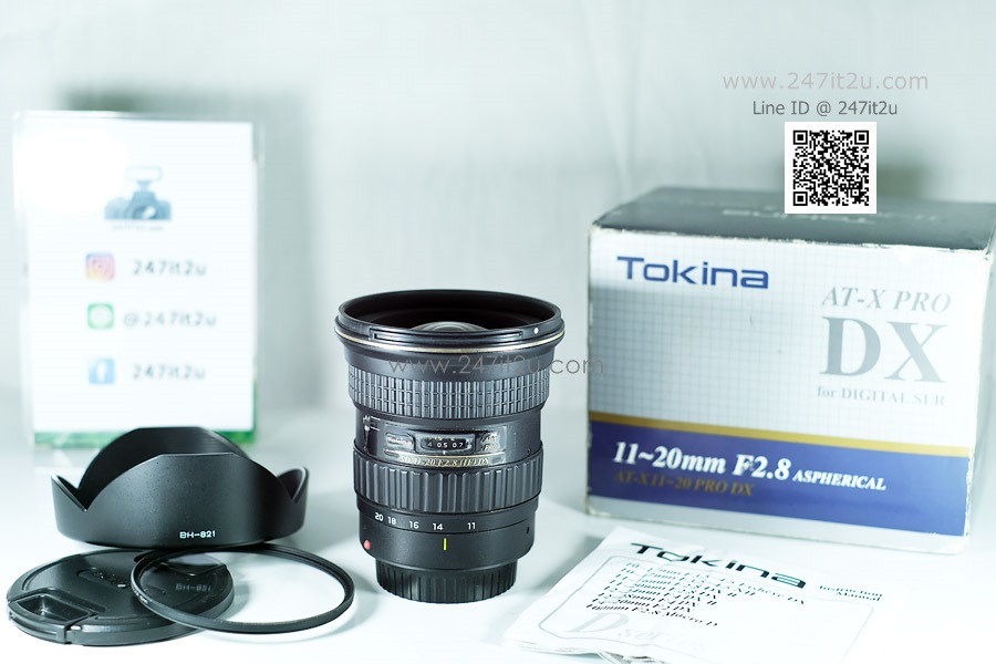 เลนส์ TokinaAT-X 11-20mm f2.8 Pro DX (Canon)