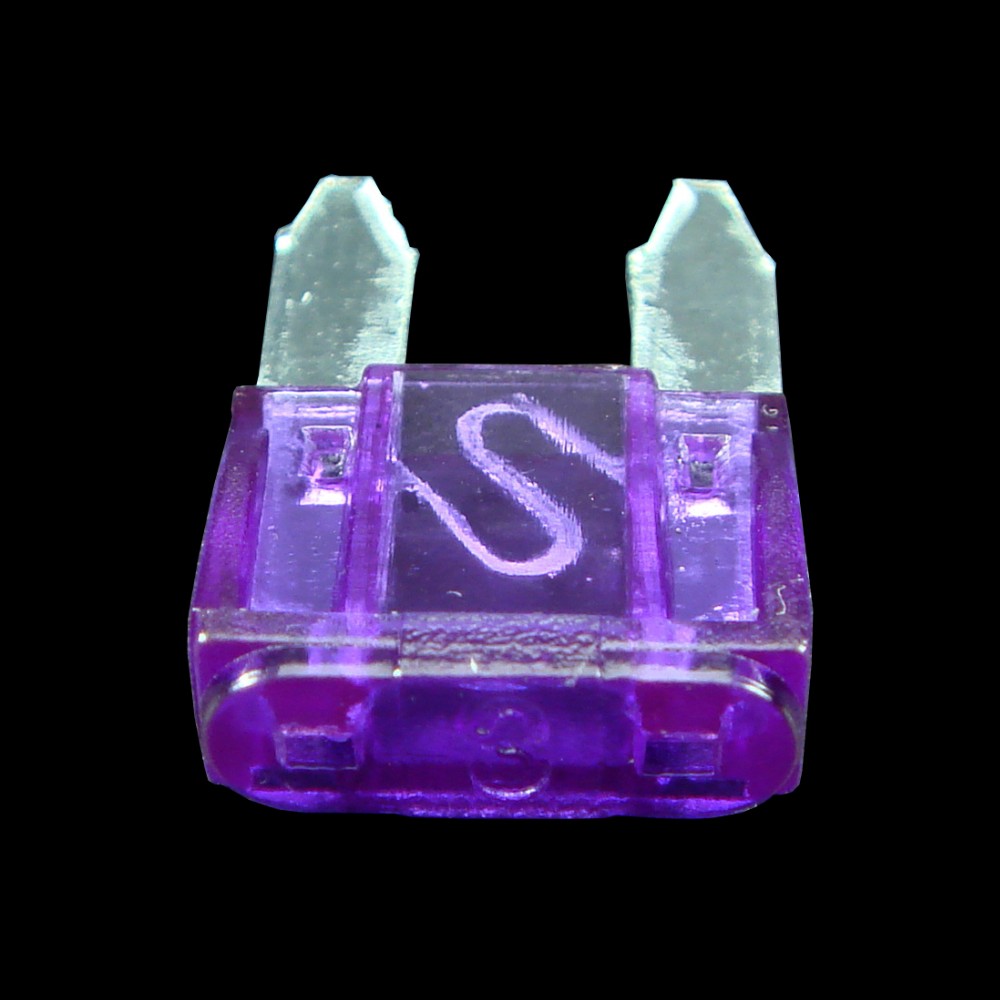 ฟิวส์มินิ 3 แอมป์ 10 ตัว Small Size Type (Fuse Mini )