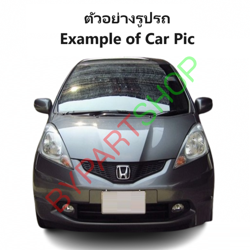 บังลมหม้อน้ำ(ฝั่งพัดลมหม้อน้ำ) HONDA JAZZ(แจ๊ส) Gen2 GE พร้อมใบพัดลม+มอเตอร์ ครบชุด ปี2008-2013