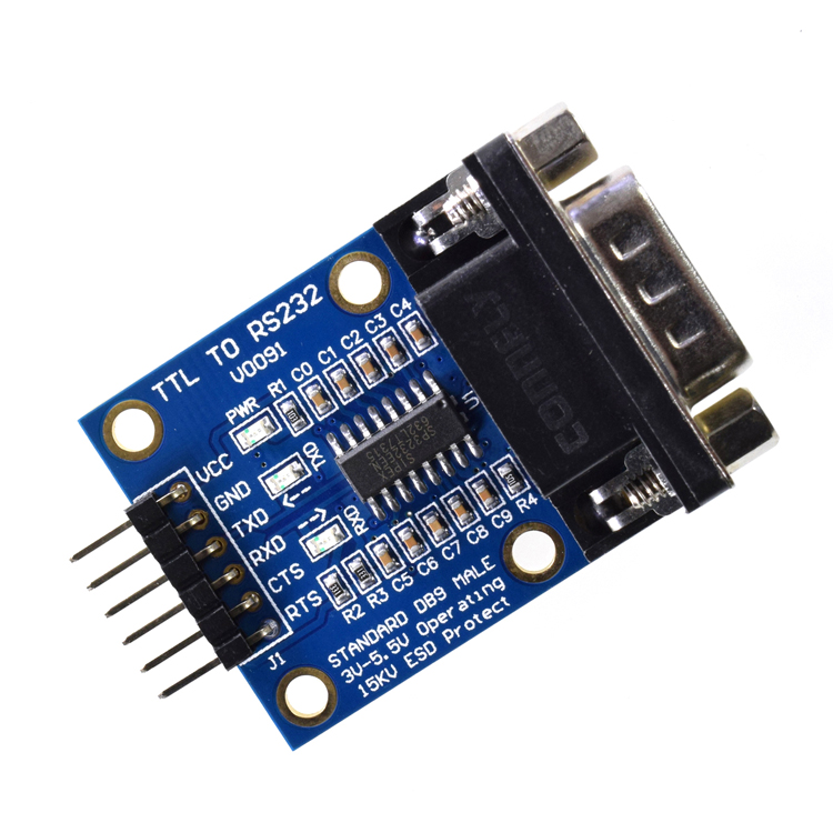 TTL to RS232 converter (SP3232)