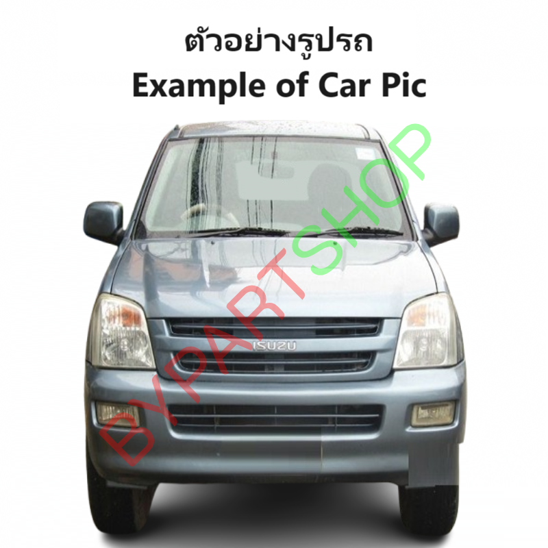 กันชนท้าย ISUZU D-MAX(ดีแม็ก) โฉมแรก เหล็กโครเมียม ทรงศูนย์ ปี2002-2006 (สามารถใส่โฉมปี07-11 ได้ด้วย) KV-108