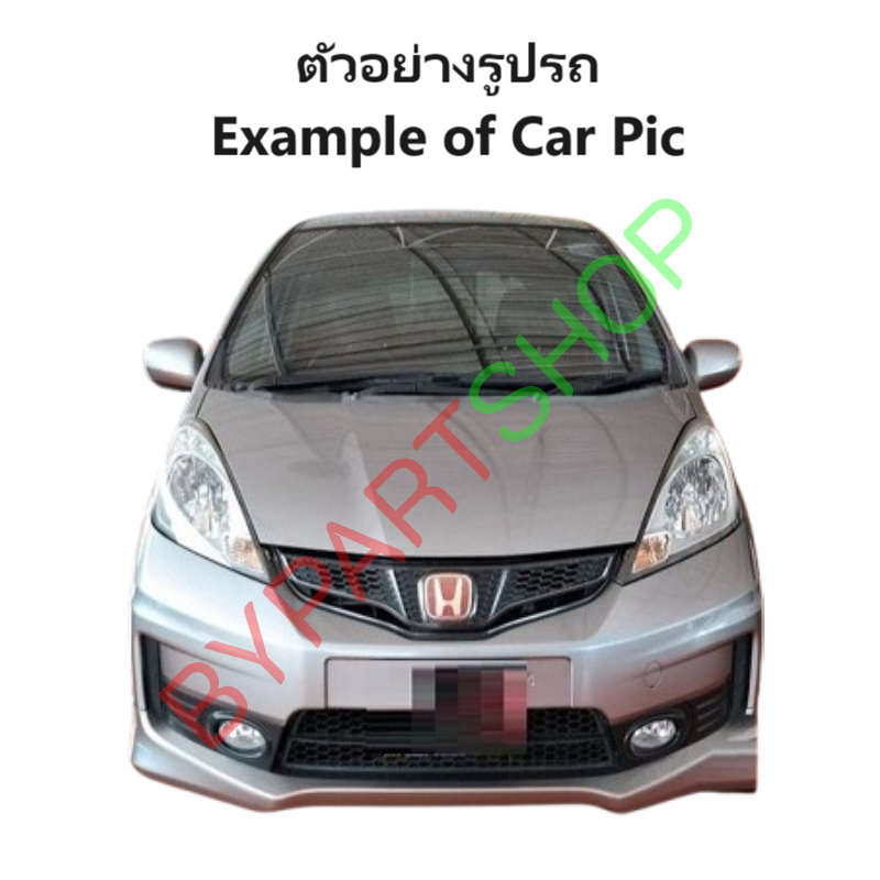 ใบพัดลมหม้อน้ำ HONDA JAZZ(แจ๊ส) Gen.2 GE ปี2008-2013 (5ใบพัด-ข้างซ้าย-ฝั่งคนนั่ง) -ดูตัวอย่างรูปรถก่อนสั่ง-