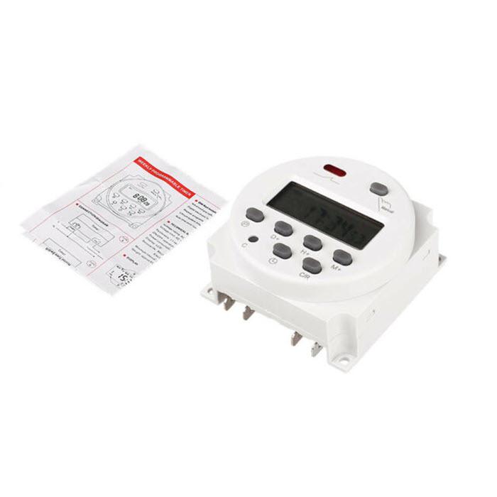 เครื่องตั้งเวลา แบบนาที Time Switch ตัดวงจรไฟ DC 24V 10A 17 โปรแกรม