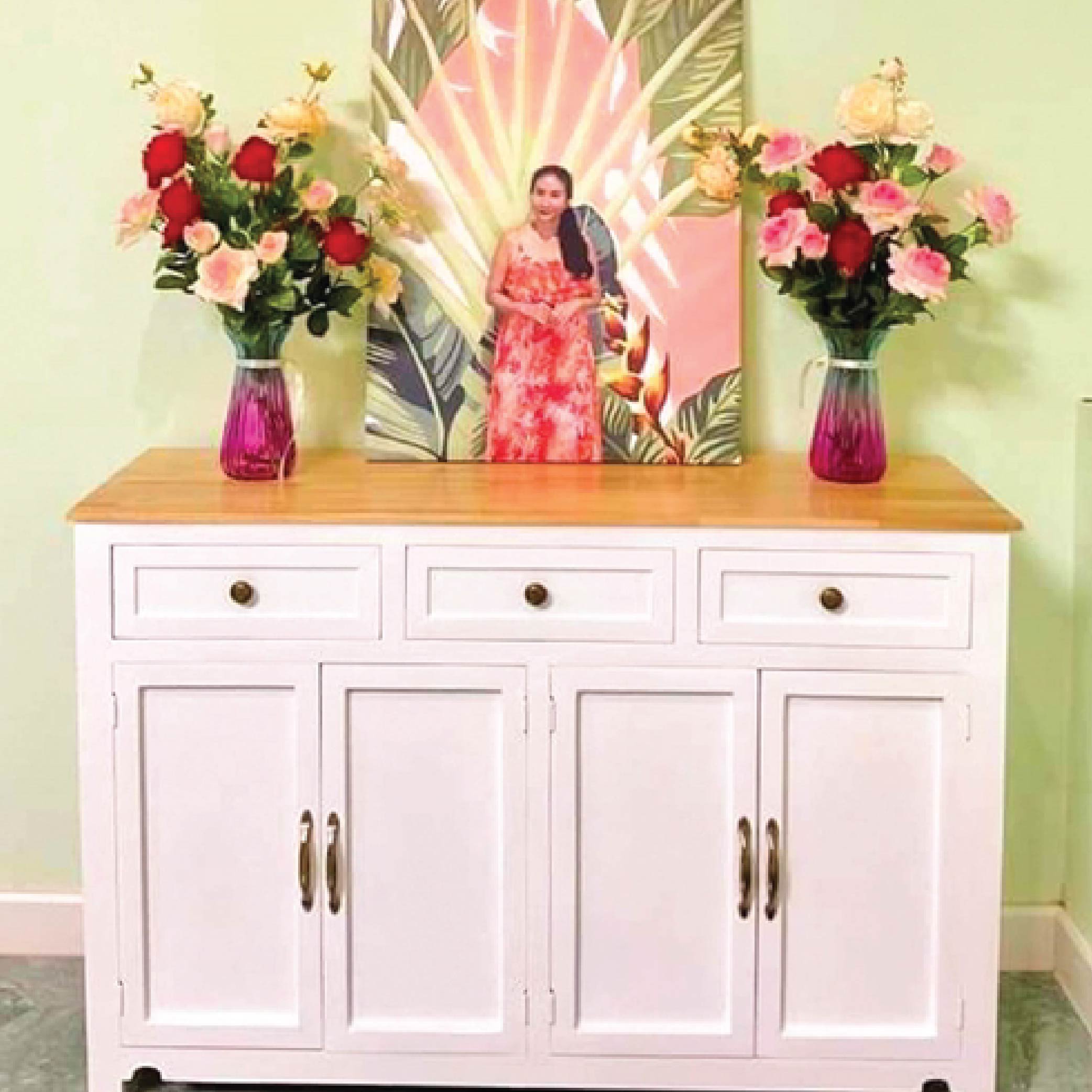 ชั้นวางของ ลิ้นชักเก็บของ ตู้ใส่ของ ชั้นวางสไตล์มินิมอล (ไม่ต้องประกอบ) สีขาว PT006-CB5