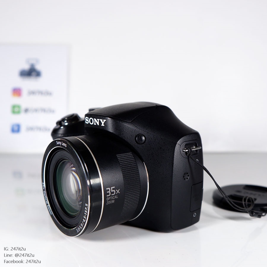 ขายกล้อง Sony DSC-H300 + เลนส์ 35x Zoom Lens สีดำ สภาพสวย