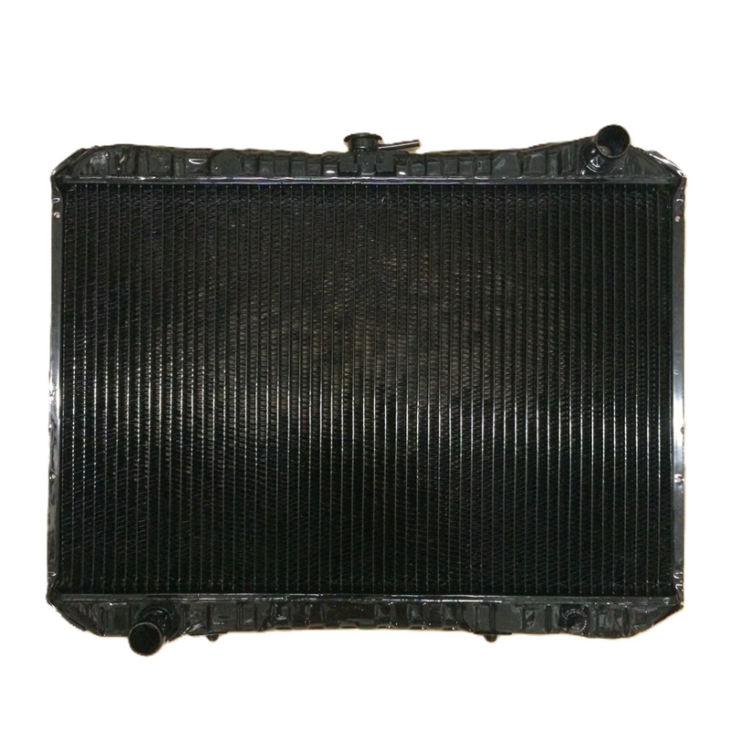 หม้อน้ำ NISSAN BIG-M(บิ๊กเอ็ม) เครื่อง 2.5cc ทุกโฉม ปี1987-1997 เกียรกระปุก (เหล็กทองแดงทั้งใบ) (O.E.M รับประกัน 6เดือน)