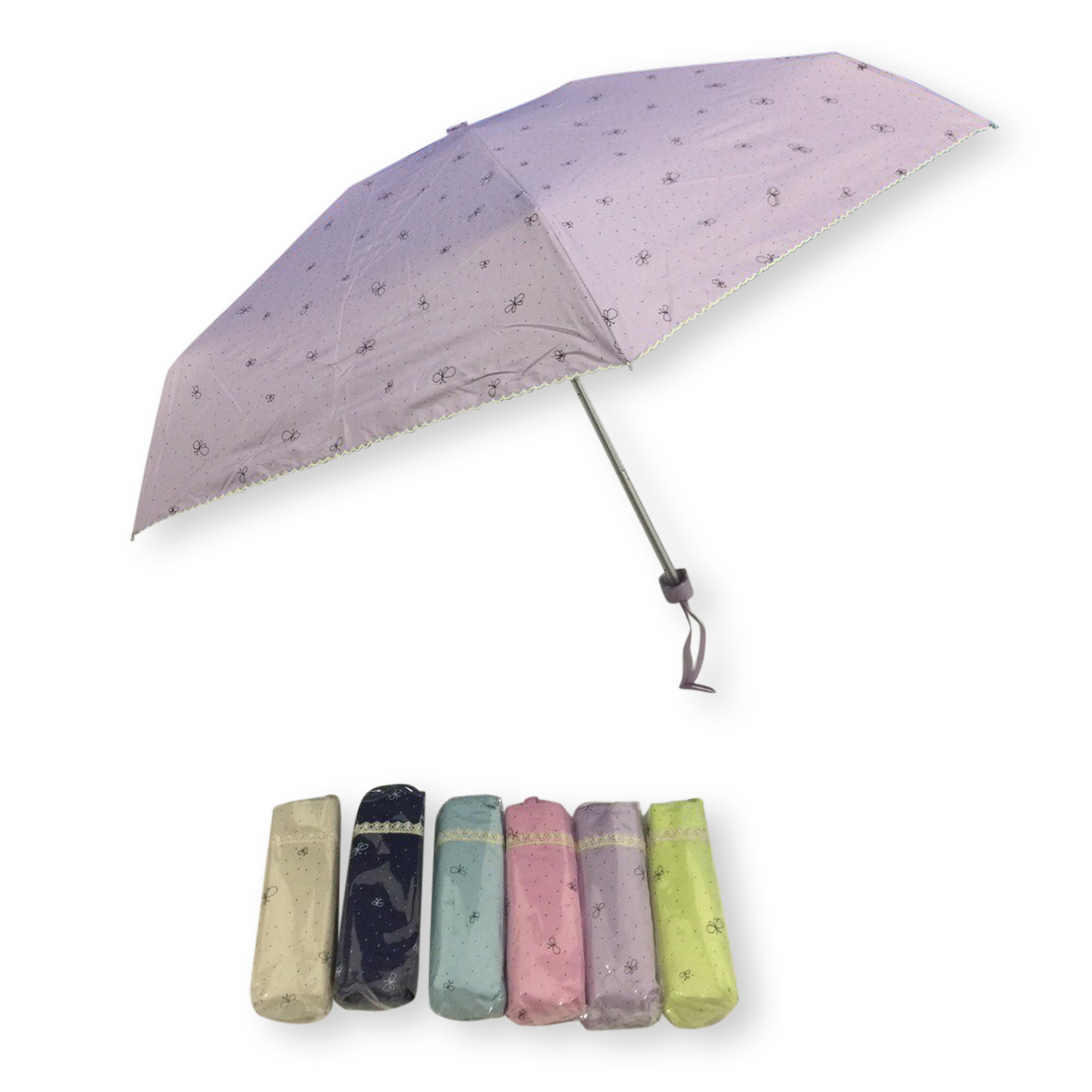 ร่มGBU5ตอนรหัส GM292ยูวีสีดำ